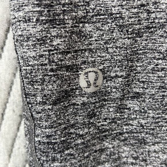 Lululemon Leggings Grey Purple Band Size 6 - Picture 5 of 7